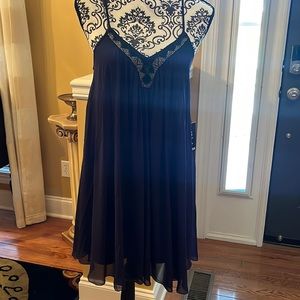 New Express Dress with beading size small